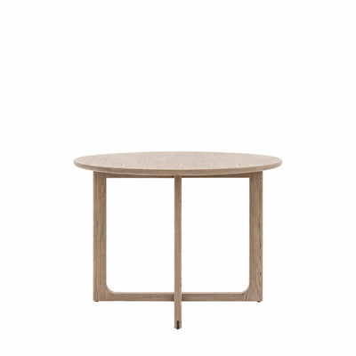 Bodhi Dining Craft Round Dining Table Smoked House of Isabella UK