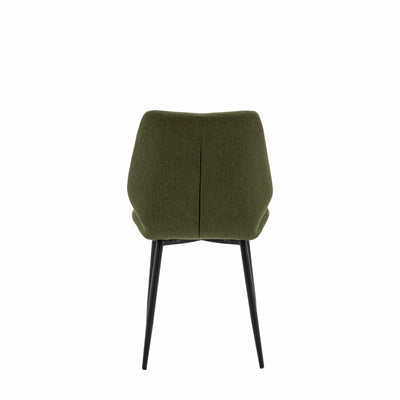 Bodhi Dining Cutmere Dining Chair 2pk - Bottle Green House of Isabella UK