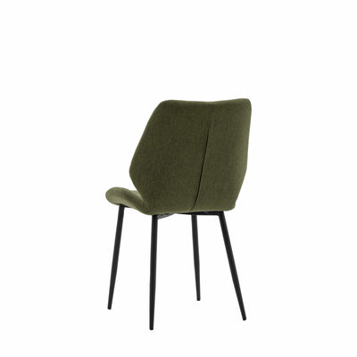 Bodhi Dining Cutmere Dining Chair 2pk - Bottle Green House of Isabella UK