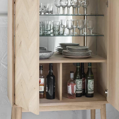 Bodhi Dining Diss 2 Door Cocktail Cabinet House of Isabella UK