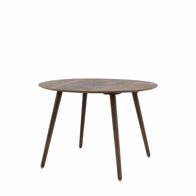 Bodhi Dining Hatfield Round Dining Table Smoked House of Isabella UK