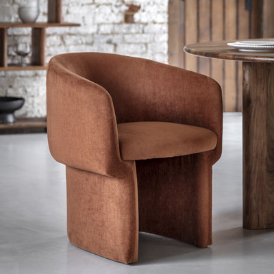 Bodhi Dining Holm Dining Chair Rust House of Isabella UK
