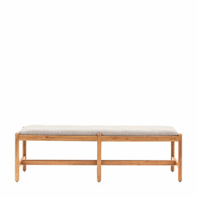 Bodhi Dining Meaver Dining Bench 1600x400x460mm House of Isabella UK