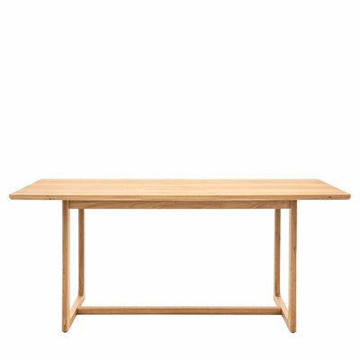 Bodhi Dining Payton Dining Table Natural 1800x950x750mm House of Isabella UK