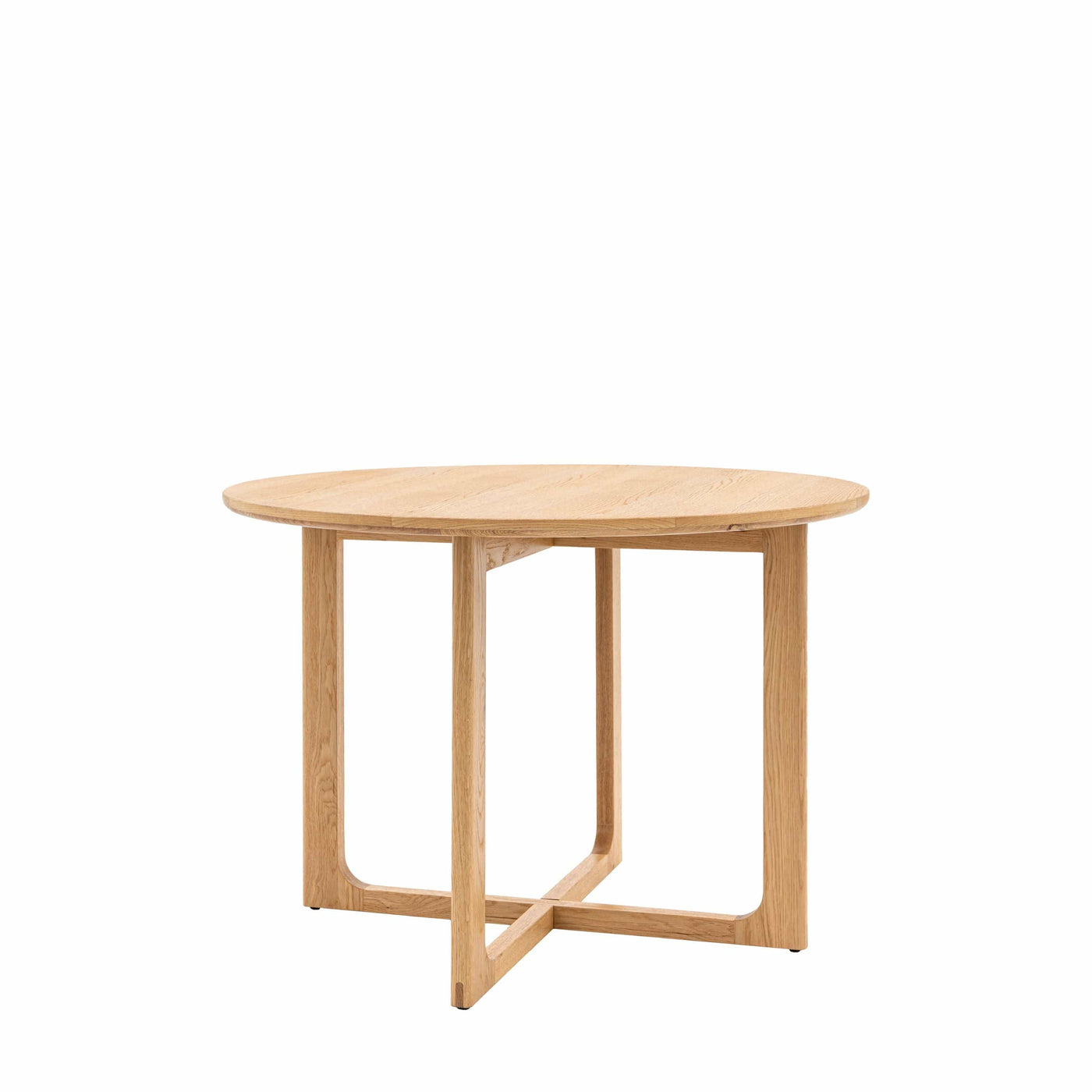 Bodhi Dining Payton Round Dining Table Natural 1100x1100x750mm House of Isabella UK