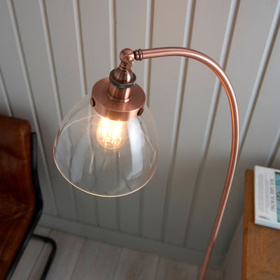 Bodhi Lighting Chadderton Floor Lamp Aged Copper House of Isabella UK