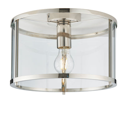 Bodhi Lighting Chudleigh 1 Ceiling Light - Silver House of Isabella UK