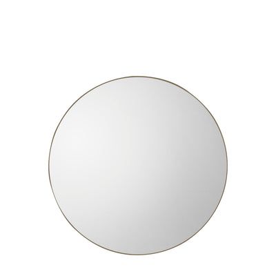 Bodhi Living Beaminster Round Mirror Champagne House of Isabella UK