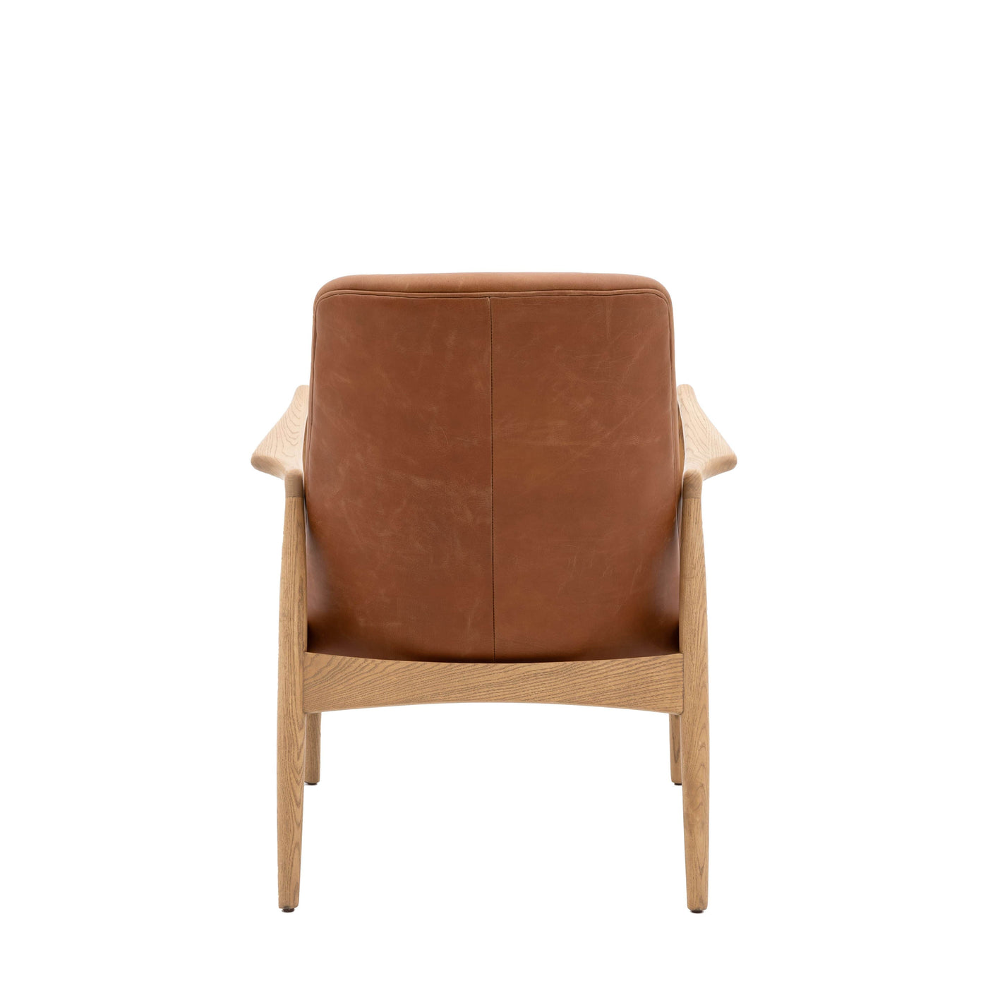 Bodhi Living Bletchley Armchair Brown Leather House of Isabella UK
