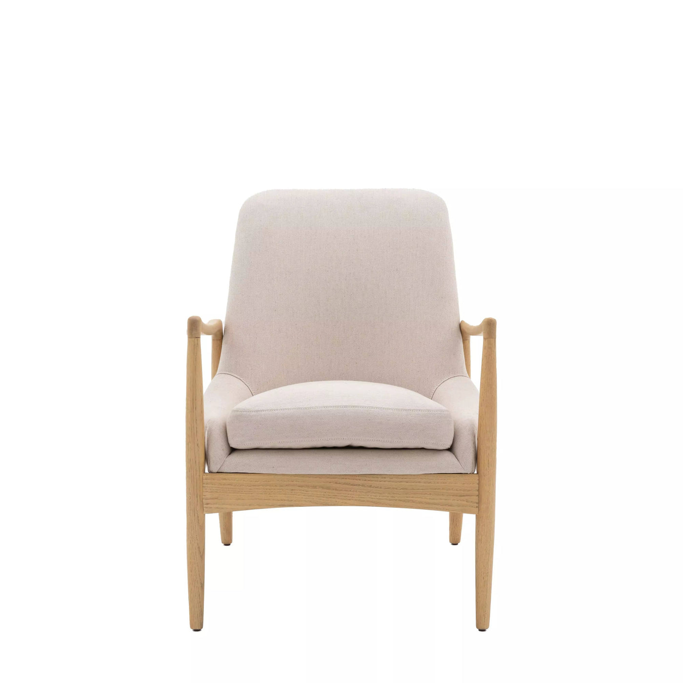Bodhi Living Bletchley Armchair Natural Linen House of Isabella UK