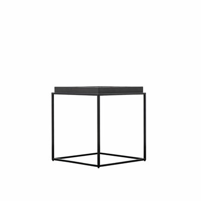 Bodhi Living Calvo Tray Side Table Black House of Isabella UK