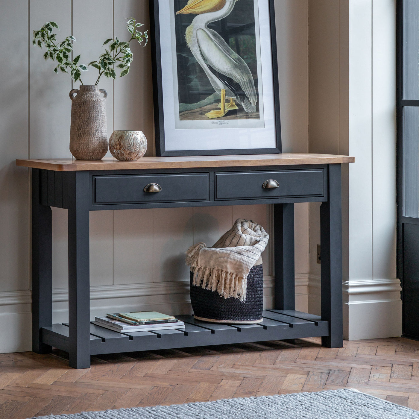 Bodhi Living Chapel 2 Drawer Console - Meteror House of Isabella UK