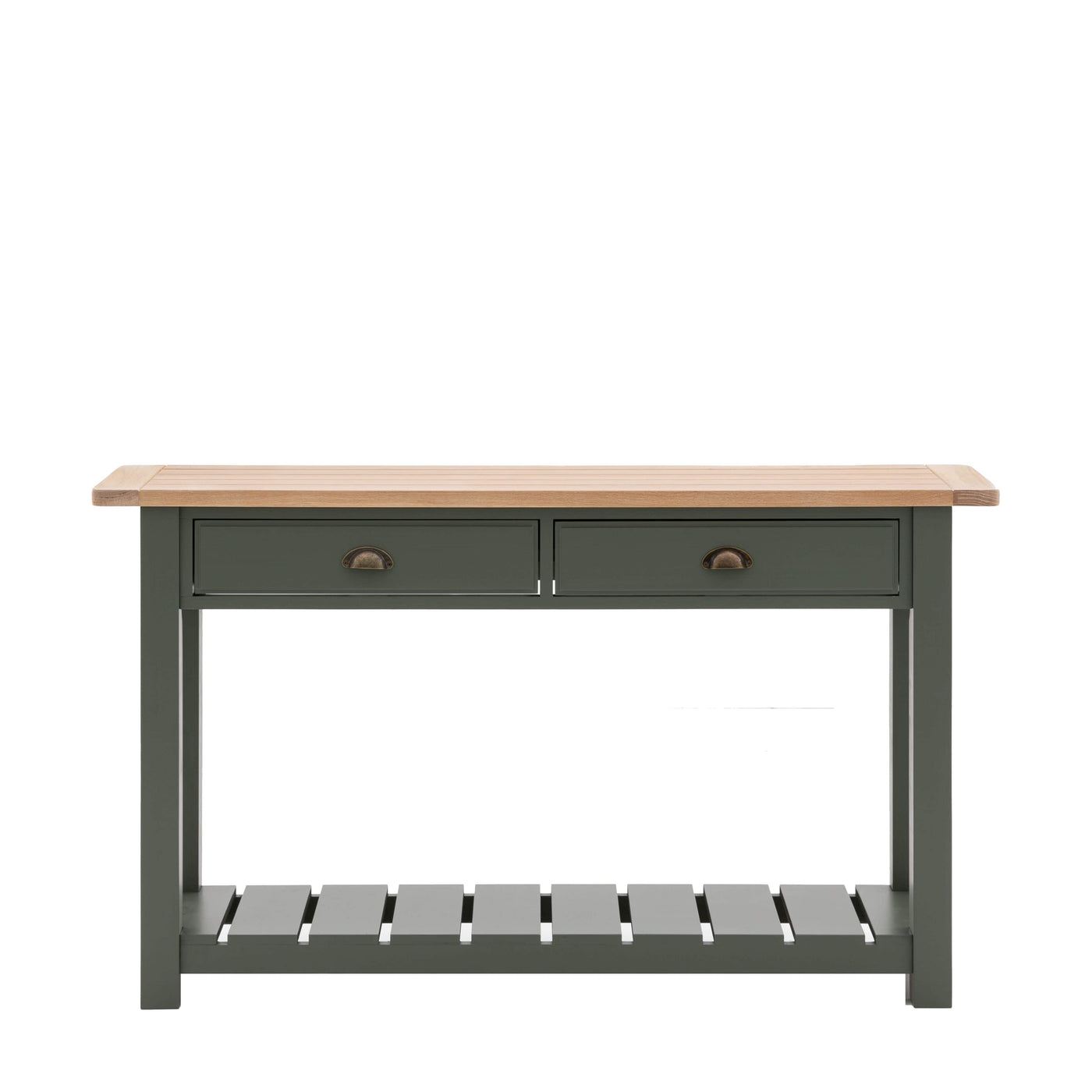 Bodhi Living Chapel 2 Drawer Console - Moss House of Isabella UK