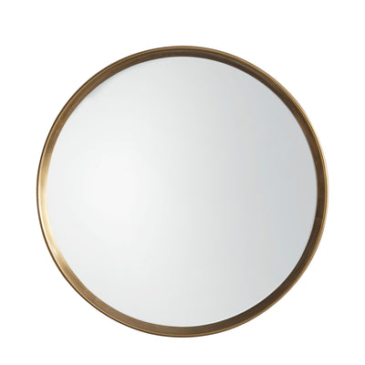 Bodhi Living Charaton Round Mirror Gold House of Isabella UK