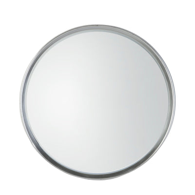 Bodhi Living Charaton Round Mirror Silver House of Isabella UK