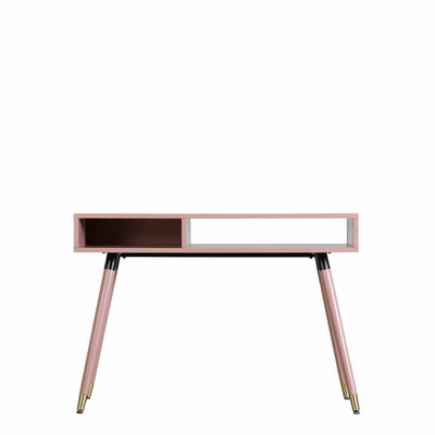 Bodhi Living Chipping Console Table Pink 1100x450x770mm House of Isabella UK