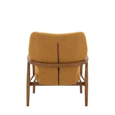 Bodhi Living Cockpole Armchair - Ochre House of Isabella UK