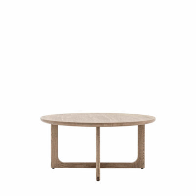 Bodhi Living Craft Round Coffee Table Smoked House of Isabella UK