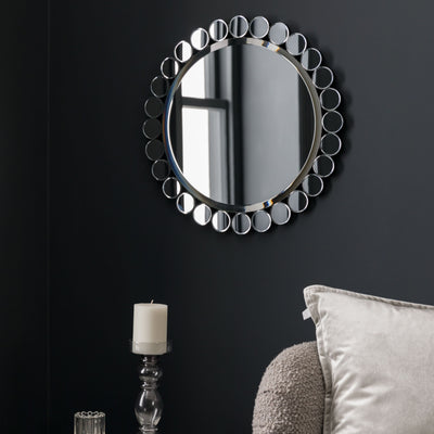 Bodhi Living Crooklands Round Mirror Small | OUTLET House of Isabella UK