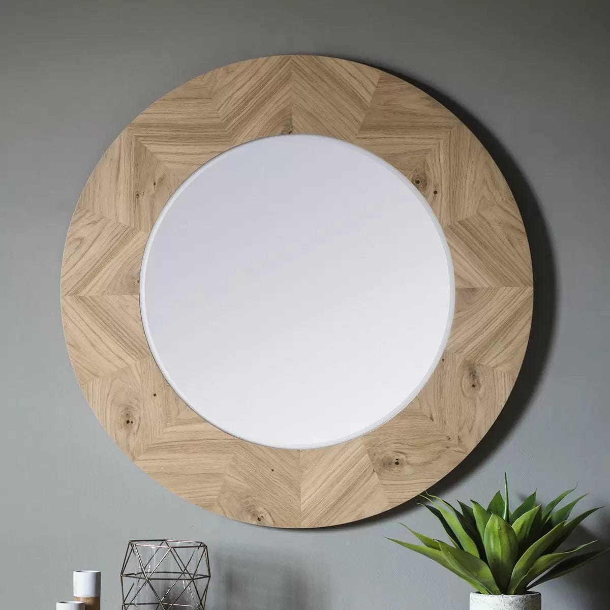 Bodhi Living Diss Round Mirror House of Isabella UK
