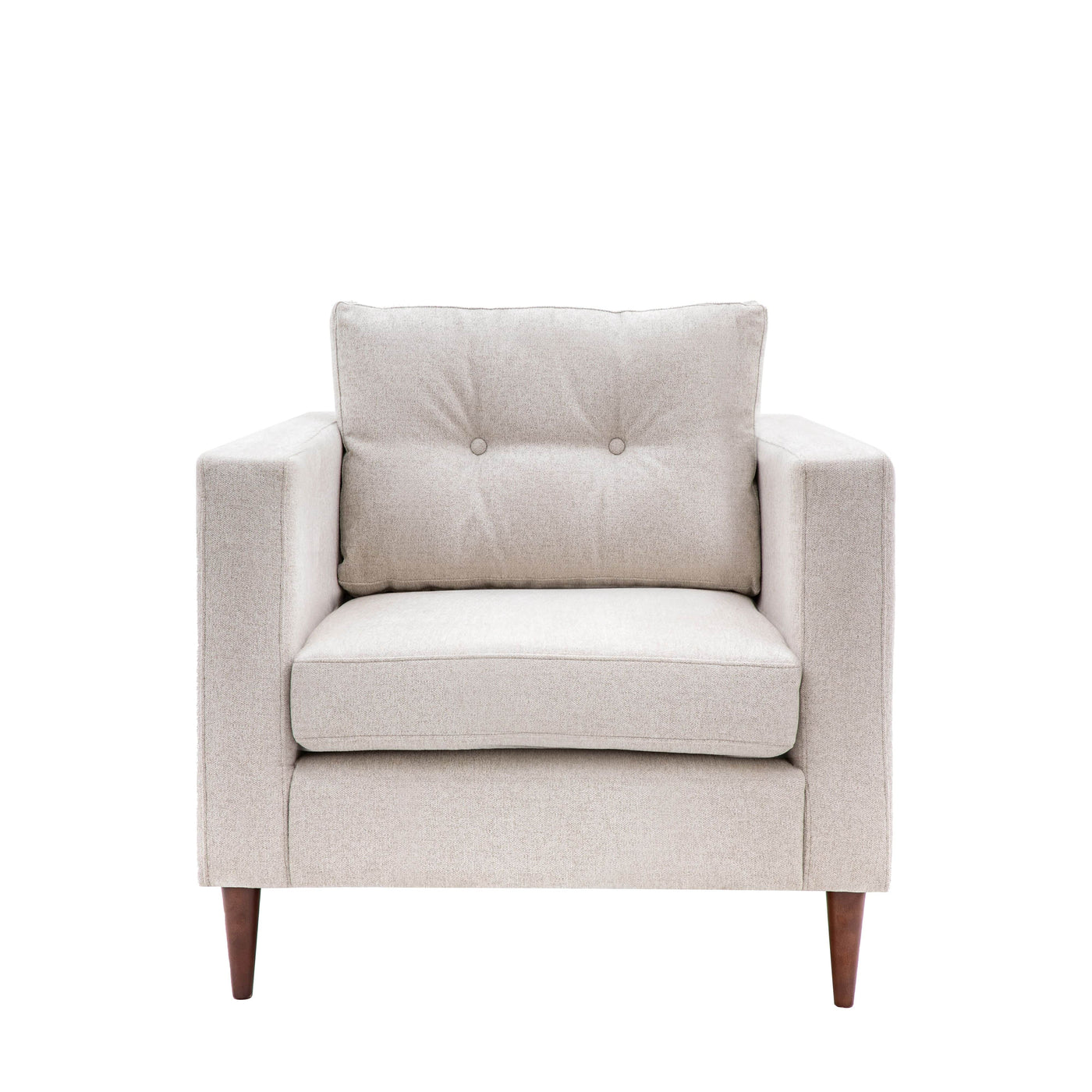 Bodhi Living Whitwell Armchair Light Grey House of Isabella UK
