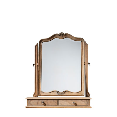 Bodhi Mirrors Blowinghouse Weathered Table Mirror W600 x D180 x H730mm House of Isabella UK