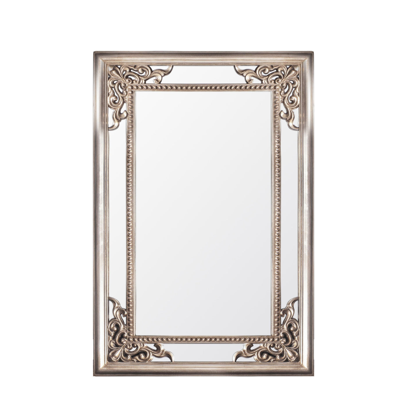 Bodhi Mirrors By Mirror Champagne Silver W1200 x D35 x H800mm House of Isabella UK