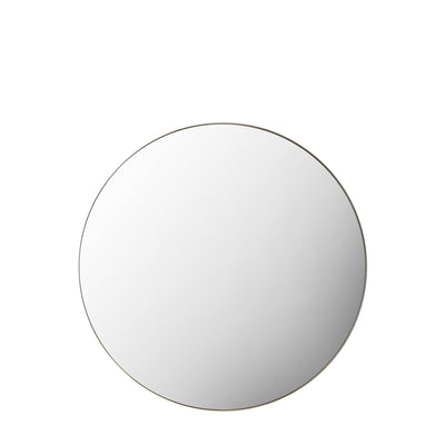 Bodhi Mirrors Chartridge Round Mirror Champagne W1000 x D20 x H1000mm House of Isabella UK