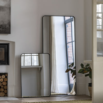 Bodhi Mirrors Holworth Rectangle Mirror Black House of Isabella UK