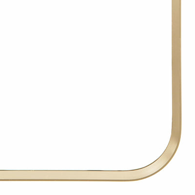 Bodhi Mirrors Holworth Rectangle Mirror Gold House of Isabella UK