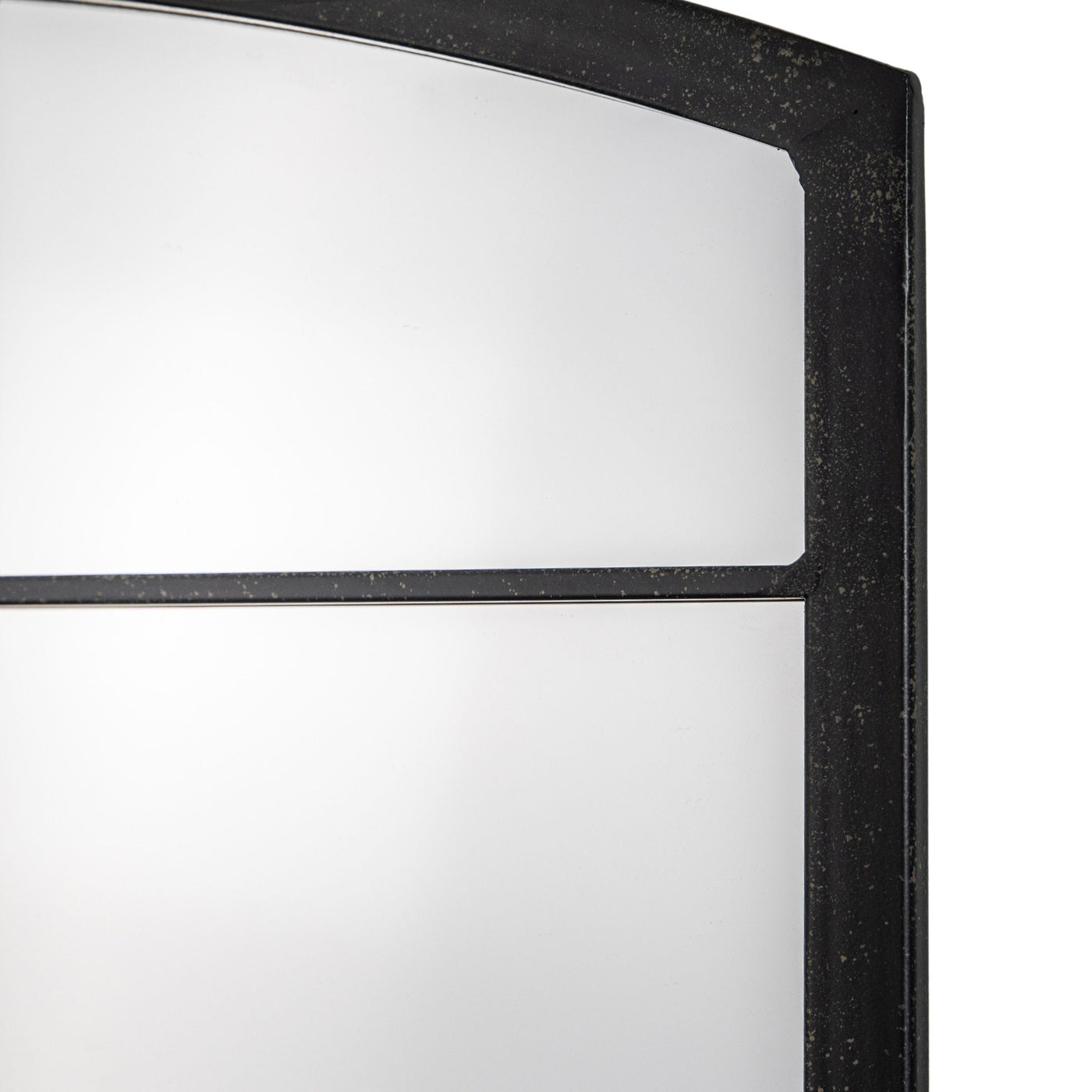 Bodhi Mirrors Wingham Arch Mirror Black Small House of Isabella UK