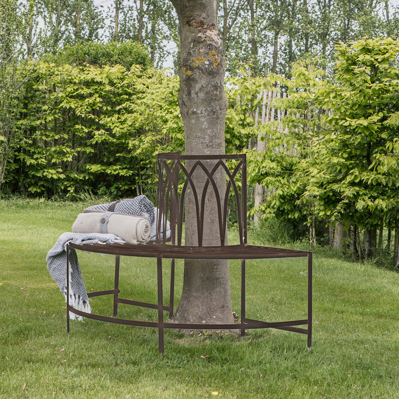 Bodhi Outdoors Alfreton Outdoor Tree Bench Seat House of Isabella UK