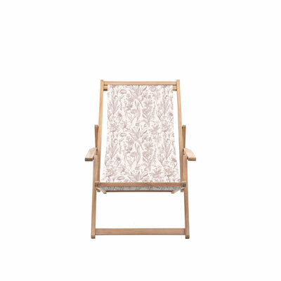 Bodhi Outdoors Creta Deck Chair Clay Flora House of Isabella UK