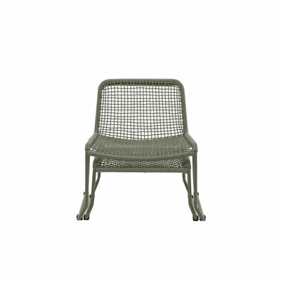 Bodhi Outdoors Sassano Lounge Chair with Footstool Green House of Isabella UK