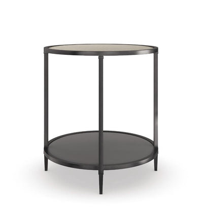 Caracole Living Caracole Smoulder Round End Table House of Isabella UK