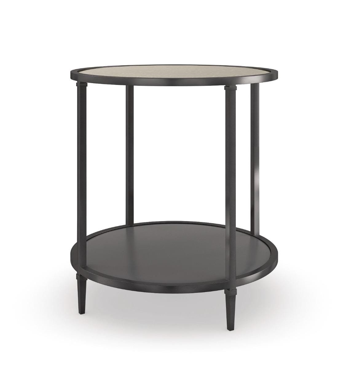 Caracole Living Caracole Smoulder Round End Table House of Isabella UK