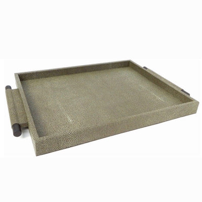 Eccotrading Design London Accessories Arlington Tray Shagreen Leather House of Isabella UK