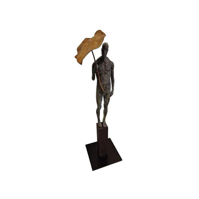 Eccotrading Design London Accessories Bronze Figure Shelter House of Isabella UK