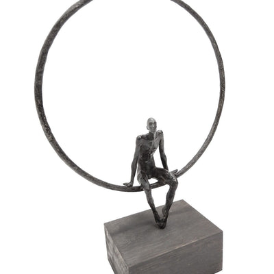 Eccotrading Design London Accessories Bronze Figure The Observer House of Isabella UK
