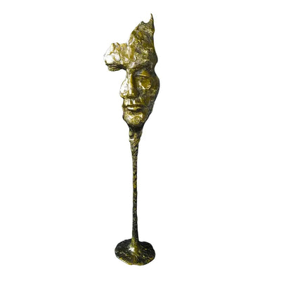 Eccotrading Design London Accessories Bronze Head Repose Sculpture Gold House of Isabella UK
