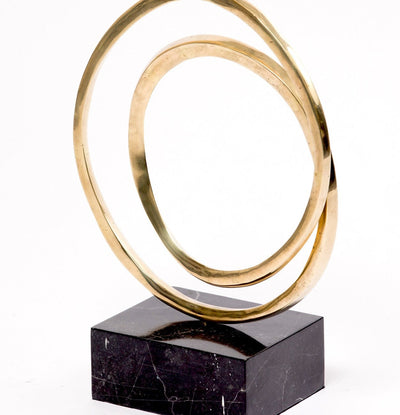 Eccotrading Design London Accessories Bronze Infinity Round Sculpture House of Isabella UK