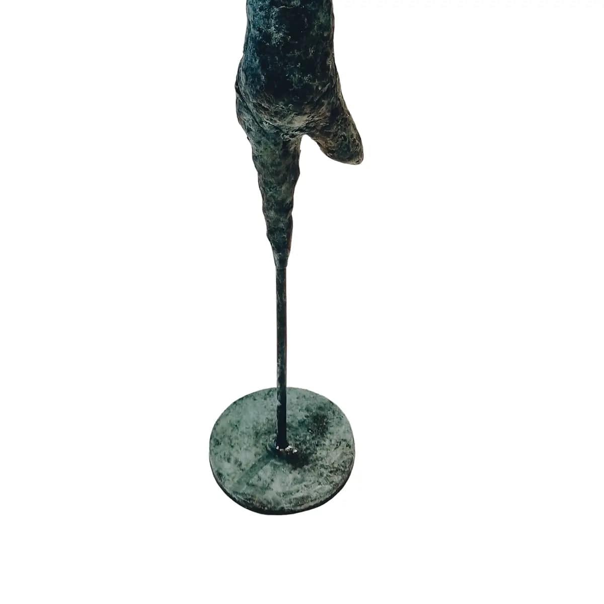 Eccotrading Design London Accessories Bronze Sculpture Tall Torso Verdigris House of Isabella UK