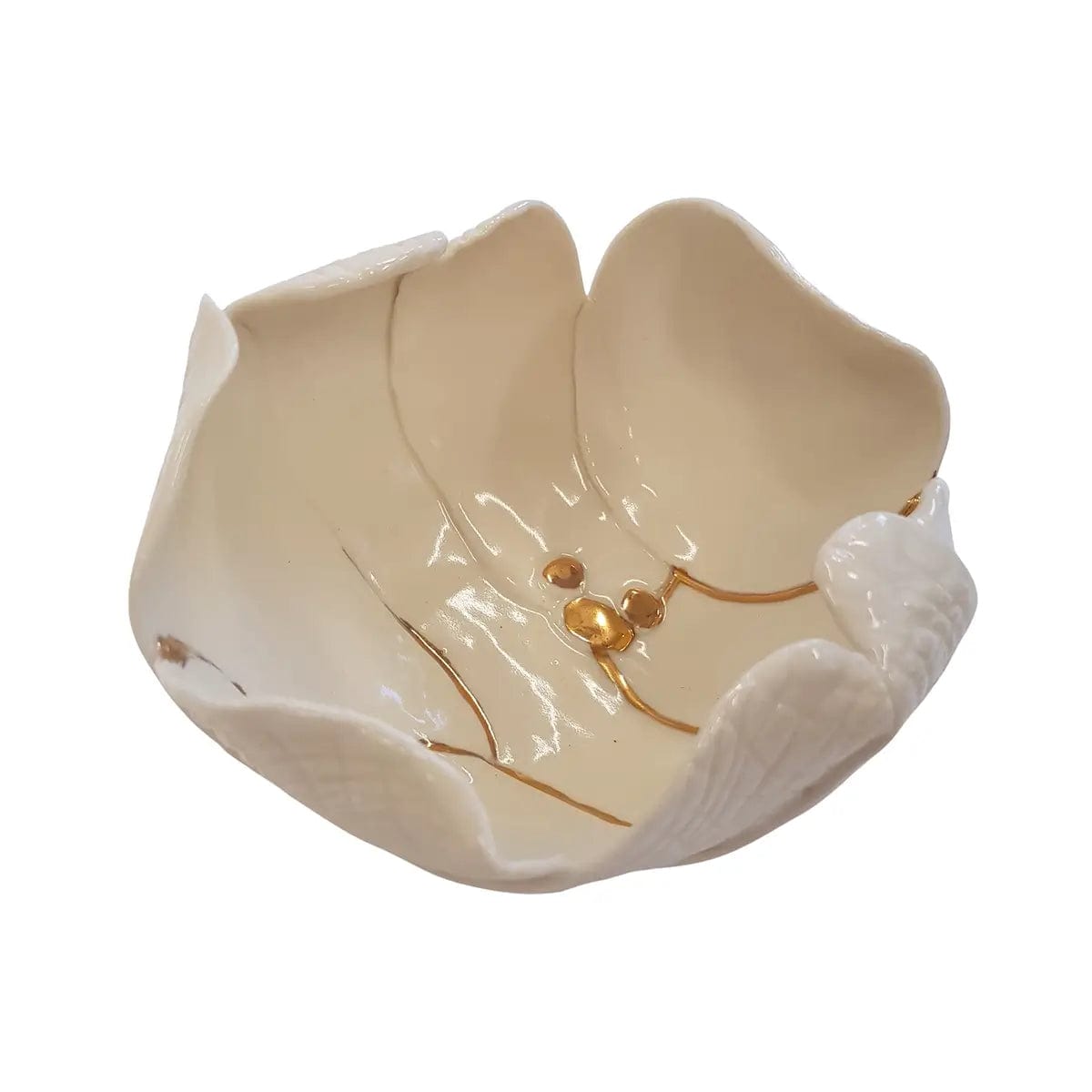 Eccotrading Design London Accessories Porcelain Flower Shaped Bowl House of Isabella UK