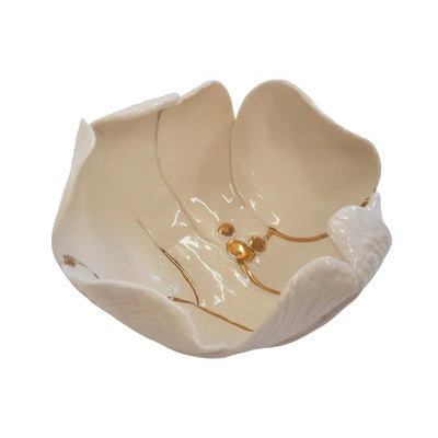 Eccotrading Design London Accessories Porcelain Flower Shaped Bowl House of Isabella UK