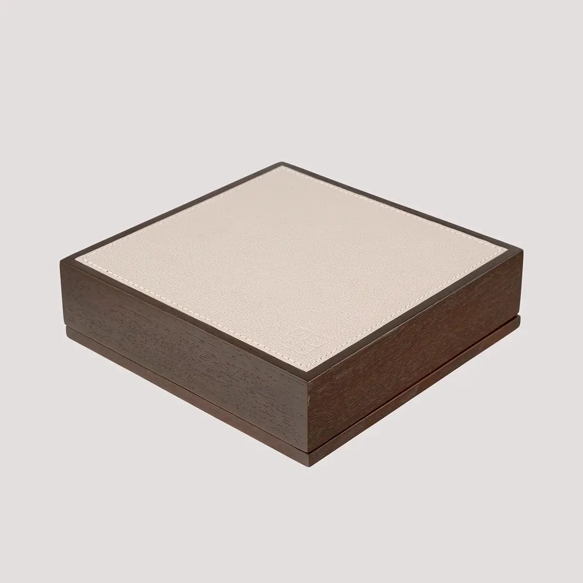 Eccotrading Design London Accessories Tic Tac Toe Leather Box Pumice House of Isabella UK