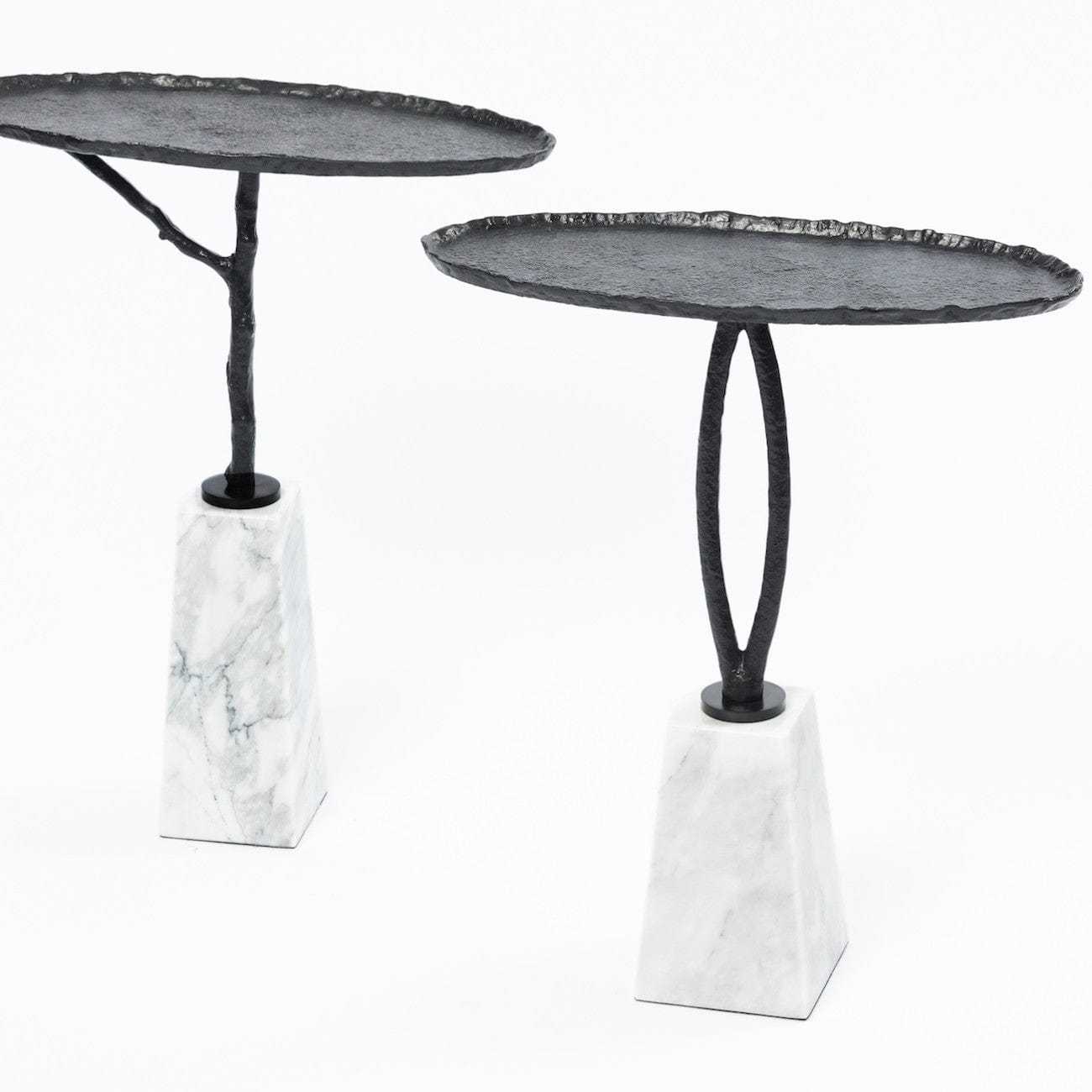 Eccotrading Design London Dining Cocktail Table O Bronze Nera And Marble House of Isabella UK