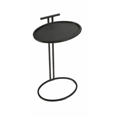 Eccotrading Design London Dining Cocktail Table Oval 'Komodo' Leather House of Isabella UK