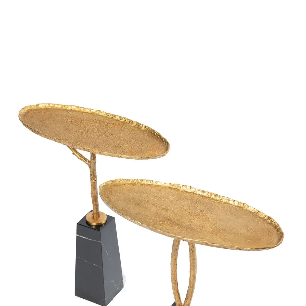 Eccotrading Design London Dining Cocktail Table Y Bronze D'Oro and Marble House of Isabella UK