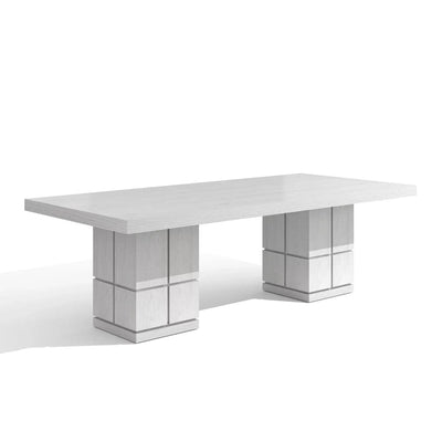 Eccotrading Design London Dining Cubist Dining Table 240cm White Oak House of Isabella UK