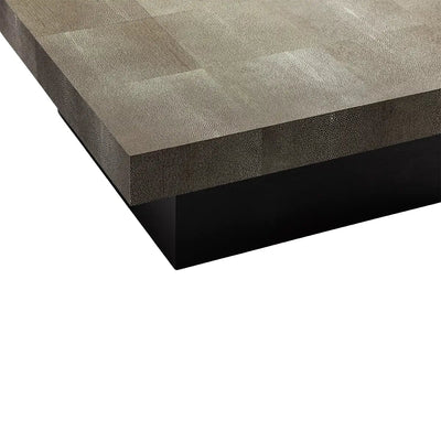 Eccotrading Design London Living Cube Coffee Table Shagreen Leather House of Isabella UK